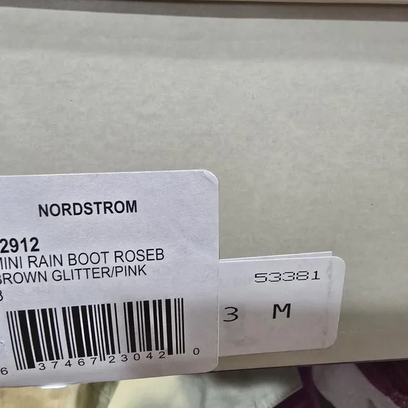 Mini Melissa rainboots sz 3 big girl BNIB - Picture 4 of 5